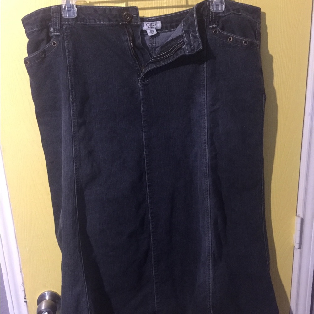 Cato denim skirt
